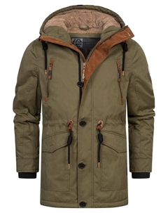Зимняя куртка Winter Jacket Gillespie, оливковый Indicode jeans