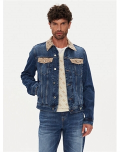 Джинсовая куртка regular fit M5YXN1 D5KT3, синий Guess