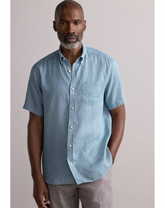 Рубашка REGULAR FIT - SIGNATURE PRINTED SHORT SLEEVE, синий Next