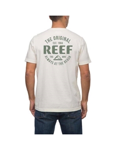 Мужская футболка с принтом Velocet, белый Reef