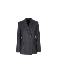 Полосатый двубортный пиджак, Gray Theory