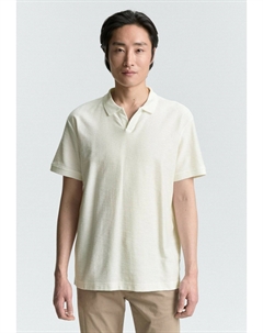 Рубашка поло, кремовый Tom tailor