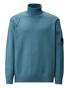 Водолазка с накладными карманами, синий C.p. company