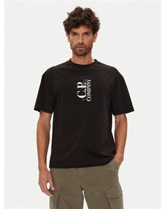 Футболка regular fit 19CMTS092A005100W, чёрный C.p. company