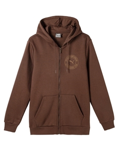 Тональный свитшот мужской кофейно-коричневый, коричневый Puma