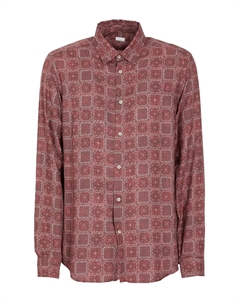 Рубашка, бордовый 8 by yoox