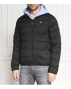 Пуховик Regular fit, черный Tommy jeans