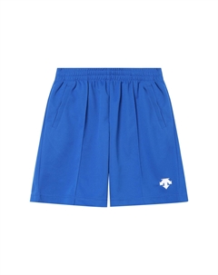 Волейбольные повседневные шорты мужские, черный с красным логотипом Descente