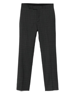 Брюки в клетку, серый Sandro