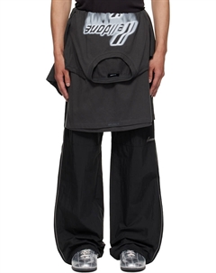 Многослойные спортивные брюки Track, черный We11done