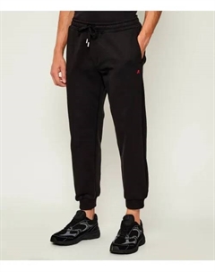 Полиэстеровые спортивные штаны Regular fit, черный Replay