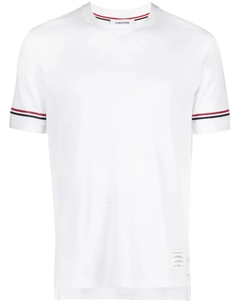 Трикотажный топ в полоску, белый Thom browne