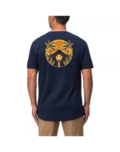 Мужская футболка с принтом Пеле, синий Reef