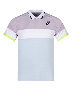 Рубашка поло мужская светло-фиолетовая, светло-фиолетовый Asics