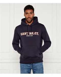 Графическая толстовка Regular fit, синий Gant