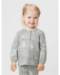 Лонгслив из натурального хлопка для девочки Crockid