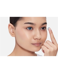 Цветные контактные линзы Natural Blue 0.00 оптическая сила Zummy