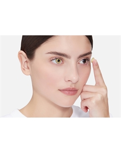 Цветные контактные линзы Rap Batle green 0.00 оптическая сила Magestic