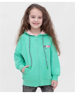 Толстовка с капюшоном и свободным кроем в стиле casual мятная Button blue