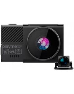 Видеорегистратор Force dual черный 2Mpix 1080x1920 1080p 140гр. MSTAR 8339 Playme