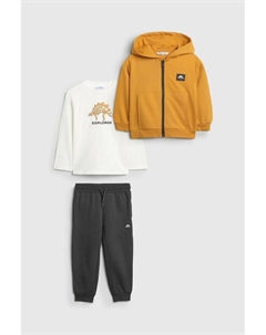 Комплект из лонгслива и брюк с толстовкой Mayoral