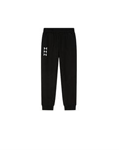 Чёрные вязаные спортивные штаны для подростков Under armour