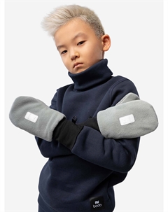 Варежки флисовые, Серый Bodo