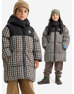 Пуховик детский, Серый Happy baby