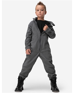 Комбинезон флисовый для мальчиков, Серый Bodo