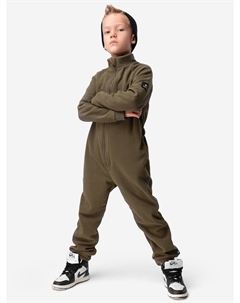 Комбинезон флисовый для мальчиков, Зеленый Bodo