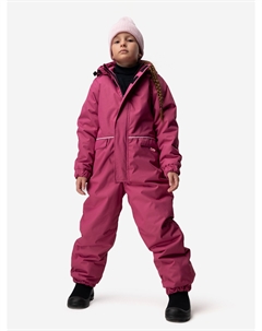 Комбинезон демисезонный из мембраны для девочек, Розовый Bodo