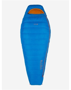 Спальный мешок пуховый Yeti-20C regular правосторонний, Синий Red fox