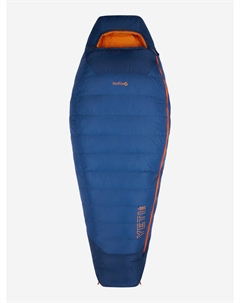 Спальный мешок пуховый Yeti-30C правосторонний, Синий Red fox