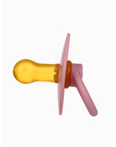 Соска-пустышка, от 0 мес., латекс, классическая, в контейнере, пыльно-розовая, m&b Mum&baby