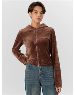 Толстовка женская коричневая Mark formelle