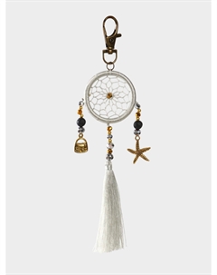 Брелок ловец снов, 17 см, серебристый Nobrand