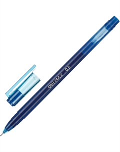 Ручка гелевая неавтоматическая бесстержневая синяя (толщина линии 0.3 мм) Deli