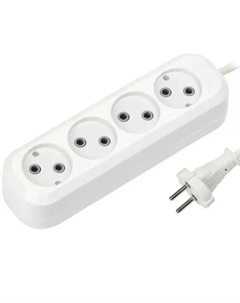 Удлинитель SBE-16-4-07-Z 4 гнезда 7 метров 16А/3,5кВт с заземлением ПВС 3х1,0 (1/30) Smartbuy