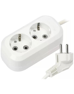 Удлинитель SBE-16-2-03-Z 2 гнезда 3 метра 16А/3,5кВт с заземлением ПВС 3х1,0 (1/40) Smartbuy