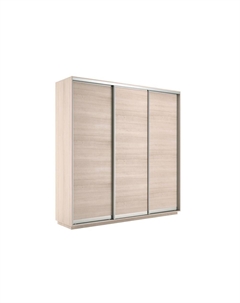 Шкаф-купе Экспресс Трио240 Дуб молочный 600 Bravo