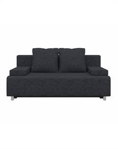 Диван прямой Шарль Вельвет Черный Bravo