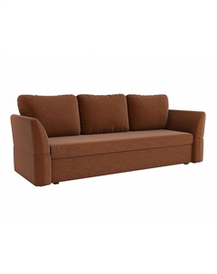 Диван прямой Гесен Рогожка Коричневый Bravo