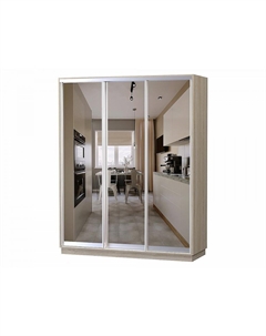 Шкаф-купе D3-04 Дуб сонома высотой 2400 мм Bravo