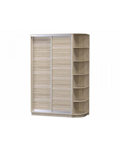 Шкаф-купе D2-04 Дуб сонома глубиной 600 мм Bravo
