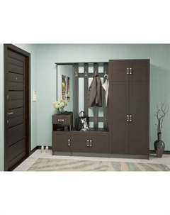 Прихожая Лофт-02 Wenge Veralinga-Венге Bravo