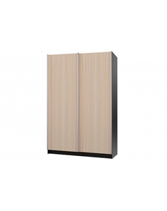 Шкаф-купе Торонто 2 дв.1400 Ясень глянец/Дуб ферарра Bravo