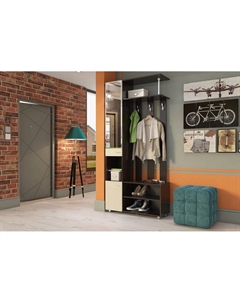 Прихожая Бруно СТЛ.317.01М Дуб молочный/Венге Bravo