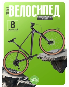 Горный велосипед Gradient STD 29, год 2025, цвет Фиолетовый, ростовка 22 Stinger