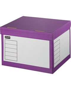 Короб архивный Т24 410x350x300 мм из гофрокартона Attache selection