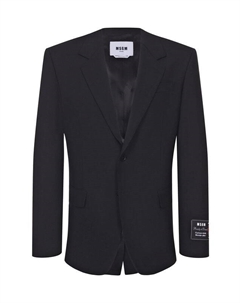 Шерстяной пиджак Msgm